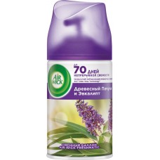 Баллон сменный для автоматического освежителя воздуха AIRWICK Freshmatic Pure Древесный пачули и эвкалипт, 238г в магазинах Лента