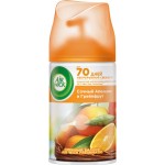 Баллон сменный для автоматического освежителя воздуха AIRWICK Freshmatic Pure Сочный апельсин и грейпфрут, 238г