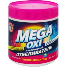 Пятновыводитель для белых и цветных тканей MEGA Oxi+, 500г в магазинах Лента