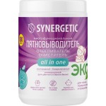 Отбеливатель-пятновыводитель для тканей и поверхностей SYNERGETIC кислородный, 900г