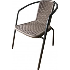 Стул садовый 55х61х72см пластиковый коричневый, Арт. 205582/203002 в магазинах Лента