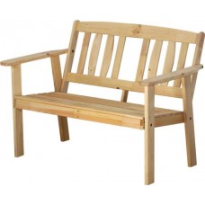 Скамья-софа двухместная INTERLINK Соло, цвет натуральный, Арт. 500481 в магазинах Лента