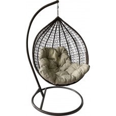 Кресло подвесное GIARDINO CLUB 100х100х190см, искусственный ротанг, Арт. 200047 в магазинах Лента