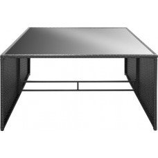 Стол GIARDINO CLUB Лофт патио 126х126х71см, искусственный ротанг, Арт. LF0518-1 в магазинах Лента