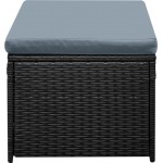 Пуф GIARDINO CLUB Лофт патио 43х43х36 см, искусственный ротанг, Арт. LF0517 Пуф GIARDINO CLUB Лофт патио 43х43х36 см, искусственный ротанг, Арт. LF0517