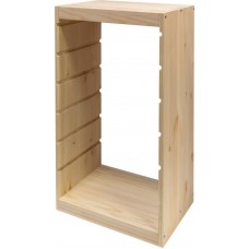 Каркас шкафа необработанный ТФ вертикальный, необработанный 91х44х30см, цвет натуральный в магазинах Лента