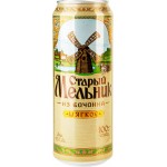 Пиво светлое СТАРЫЙ МЕЛЬНИК Из Бочонка Мягкое пастеризованное, 4,3%, ж/б, 0.45л