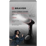 Отпариватель BRAYER пар 25 г/мин, съемная щетка, фиксация пара, Арт. BR4125/4123