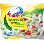 Смесь овощная 4 СЕЗОНА Гавайская, 400г Смесь овощная 4 СЕЗОНА Гавайская, 400г
