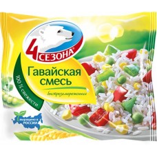 Смесь овощная 4 СЕЗОНА Гавайская, 400г в магазинах Лента