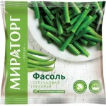 Фасоль стручковая замороженная МИРАТОРГ резанная, 400г Фасоль стручковая замороженная МИРАТОРГ резанная, 400г
