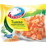 Тыква замороженная 4 СЕЗОНА нарезанная, 400г Тыква замороженная 4 СЕЗОНА нарезанная, 400г