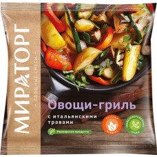 Смесь овощная МИРАТОРГ Vитамин Овощи-гриль, с итальянскими травами, 400г в магазинах Лента