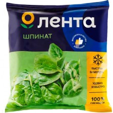 Шпинат замороженный ЛЕНТА, 400г в магазинах Лента
