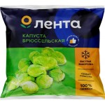 Капуста брюссельская замороженная ЛЕНТА, 400г Капуста брюссельская замороженная ЛЕНТА, 400г