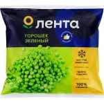 Горошек зеленый замороженный ЛЕНТА, 400г Горошек зеленый замороженный ЛЕНТА, 400г