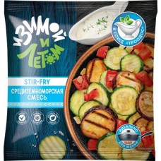 Смесь овощная И ЗИМОЙ И ЛЕТОМ Средиземноморская в соусе Троодос, 400г в магазинах Лента