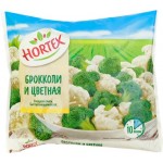 Смесь овощная HORTEX брокколи и цветная капуста, 400г Смесь овощная HORTEX брокколи и цветная капуста, 400г