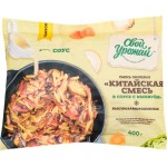 Смесь овощная СВОЙ УРОЖАЙ Китайская, в соусе с имбирем, 400г Смесь овощная СВОЙ УРОЖАЙ Китайская, в соусе с имбирем, 400г