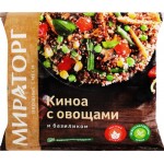Киноа МИРАТОРГ с овощами и базиликом, 400г Киноа МИРАТОРГ с овощами и базиликом, 400г