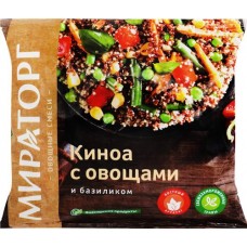 Киноа МИРАТОРГ с овощами и базиликом, 400г в магазинах Лента