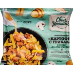 Картофель СВОЙ УРОЖАЙ с грибами в соусе По-старорусски, 400г Картофель СВОЙ УРОЖАЙ с грибами в соусе По-старорусски, 400г