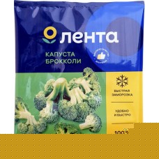Капуста брокколи замороженная ЛЕНТА, 400г в магазинах Лента