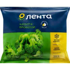 Капуста брокколи замороженная ЛЕНТА, 400г в магазинах Лента