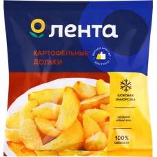 Картофель замороженный ЛЕНТА дольки в кожуре, 400г в магазинах Лента Картофель замороженный ЛЕНТА дольки в кожуре, 400г в магазинах Лента