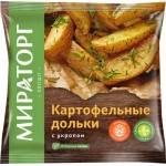 Картофельные дольки МИРАТОРГ Vитамин, с укропом, 400г Картофельные дольки МИРАТОРГ Vитамин, с укропом, 400г