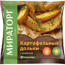 Картофельные дольки МИРАТОРГ Vитамин, с укропом, 400г в магазинах Лента
