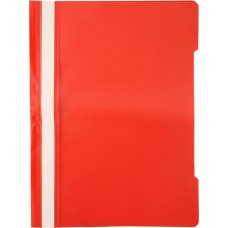 Папка-скоросшиватель 365 ДНЕЙ А4, с прозрачным верхним листом, цветная в магазинах Лента