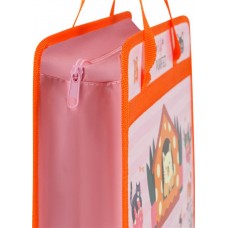 Папка ARTSPACE А4, с ручками, пластик, на молнии, 8см, в ассортименте, Арт. ПМ-А4-25_49855/1 в магазинах Лента