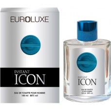 Туалетная вода мужская EUROLUXE Icon Instant, 100мл в магазинах Лента