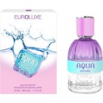 Туалетная вода женская EUROLUXE Aqua Azure, 50мл