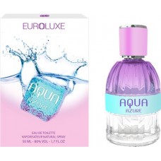 Туалетная вода женская EUROLUXE Aqua Azure, 50мл в магазинах Лента