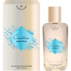 Туалетная вода женская SERGIO NERO Creature light&blue, 50мл в магазинах Лента