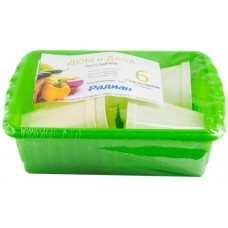 Рассадник Дом и Дача на 6 стаканчиков по 250мл, Арт. 10193027 в магазинах Лента