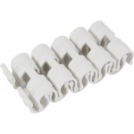 Зажим для пленки MASTERPROF к дугам парника с d=12мм, 20шт Зажим для пленки MASTERPROF к дугам парника с d=12мм, 20шт