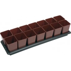 Рассадник №1 60х18х13см на 14 стаканчиков по 460мл, Арт. 10150605 в магазинах Лента