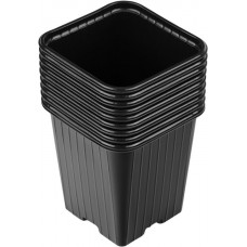 Горшочек для рассады 9х9х9,5см, пластиковый, Арт. 64341, 10шт в магазинах Лента