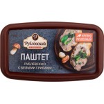 Паштет запеченный РУБЛЁВСКИЙ с белыми грибами, 150г