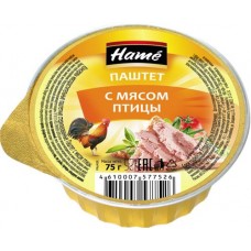 Паштет HAME с мясом птицы, 75г в магазинах Лента