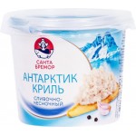 Крем-паста из морепродуктов САНТА БРЕМОР Антарктик-Криль сливочно-чесночный, 150г