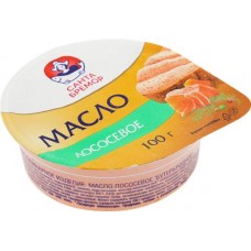 Масло лососевое САНТА БРЕМОР Бутербродное, 100г в магазинах Лента