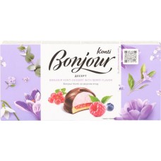 Десерт BONJOUR Konti со вкусом ягод, 232г в магазинах Лента