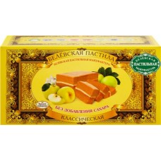 Пастила БЕЛЁВСКАЯ ПАСТИЛЬНАЯ МАНУФАКТУРА Классическая без сахара, 100г в магазинах Лента