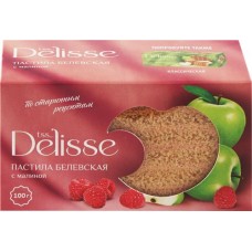 Пастила DELISSE Белевская с малиной, 100г в магазинах Лента