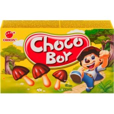 Печенье ORION Choco Boy бисквит с шоколадом, 45г в магазинах Лента