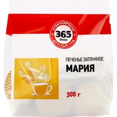 Печенье 365 ДНЕЙ Мария затяжное, 300г в магазинах Лента